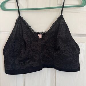 Victoria's Secret Black Lace Bralette